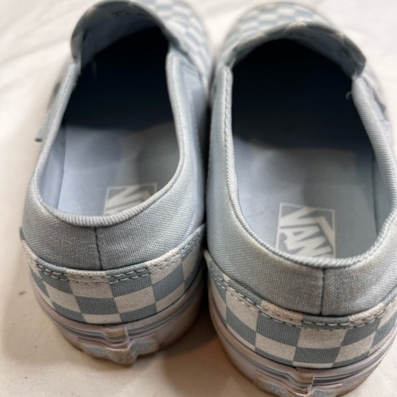 Vans Womens Off The Wall 721356 Blue Casual Shoes Sneakers Size 8.5 L010124 - Picture 5 of 8